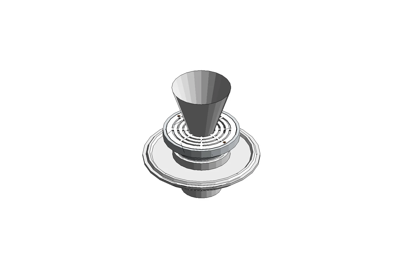 Funnel Floor Drain