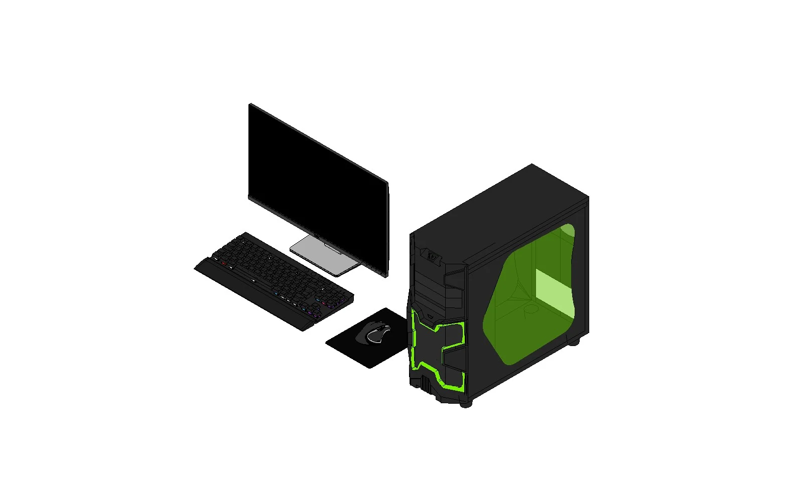 Gaming PC Desktop Workstation