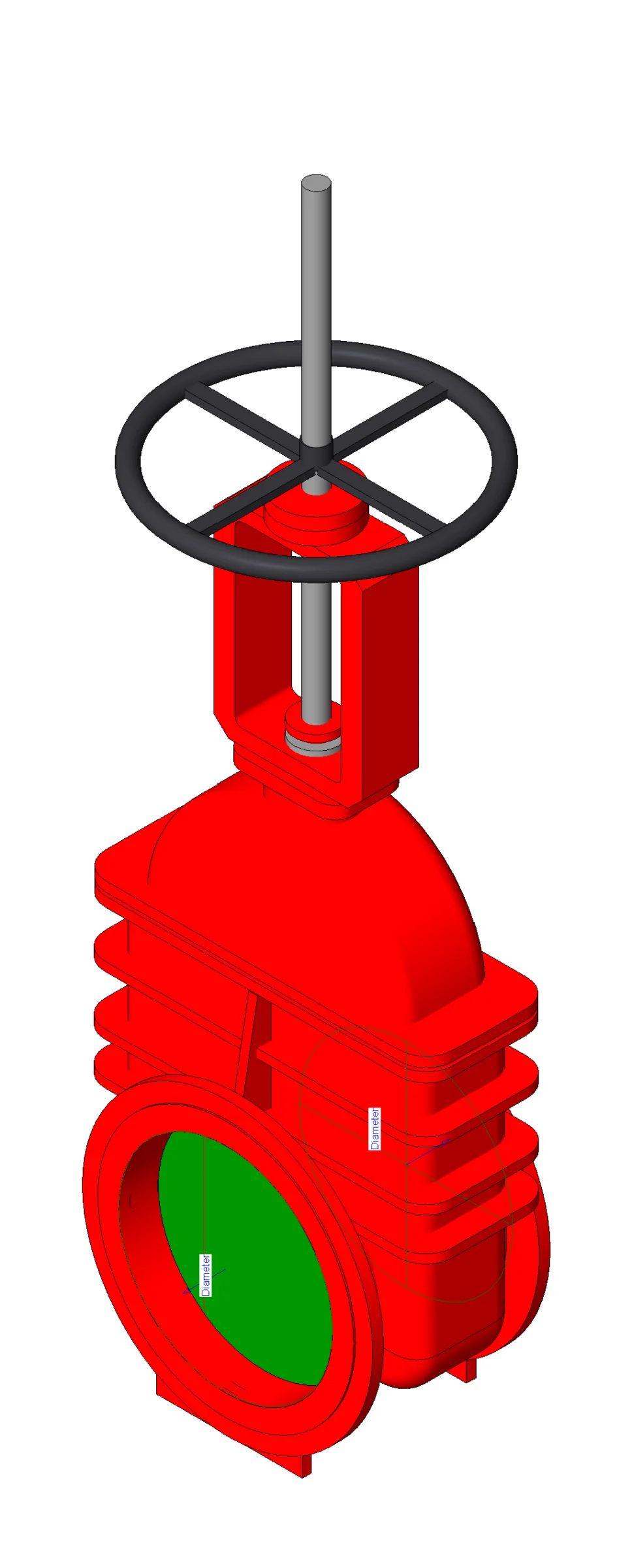 Gate Valve Flanged OS&Y DN450-600