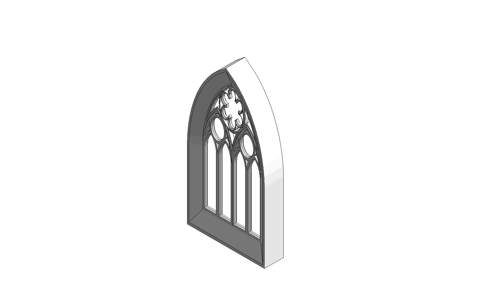 Gothic Architectural Window