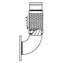 Grooved Flange Short Radius Elbow