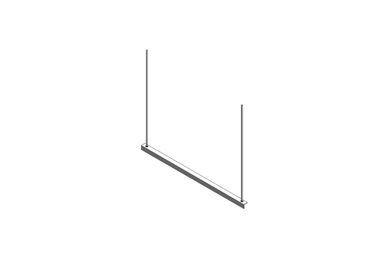 HVAC Duct Hanger Support