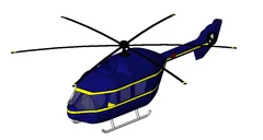 Helicopter Life Flight Aircraft