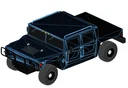 Hummer H1 SUV Vehicle