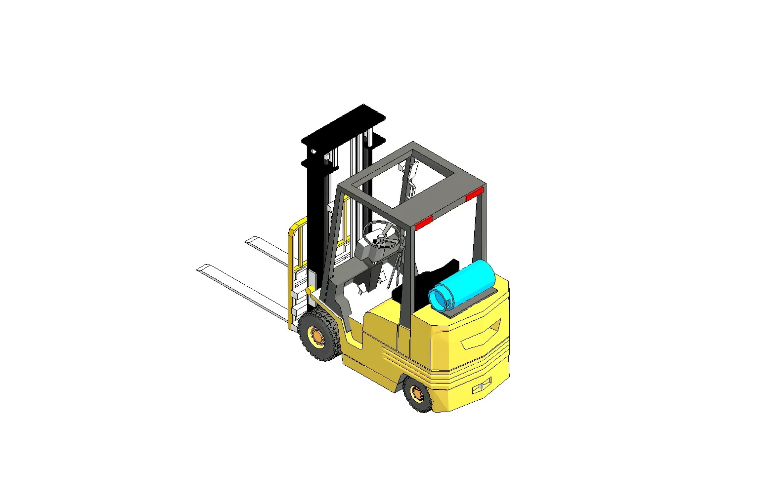 Industrial Warehouse Forklift
