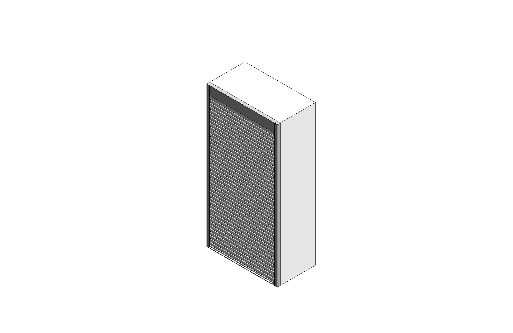 Kitchen Rolling Shutter Cabinet