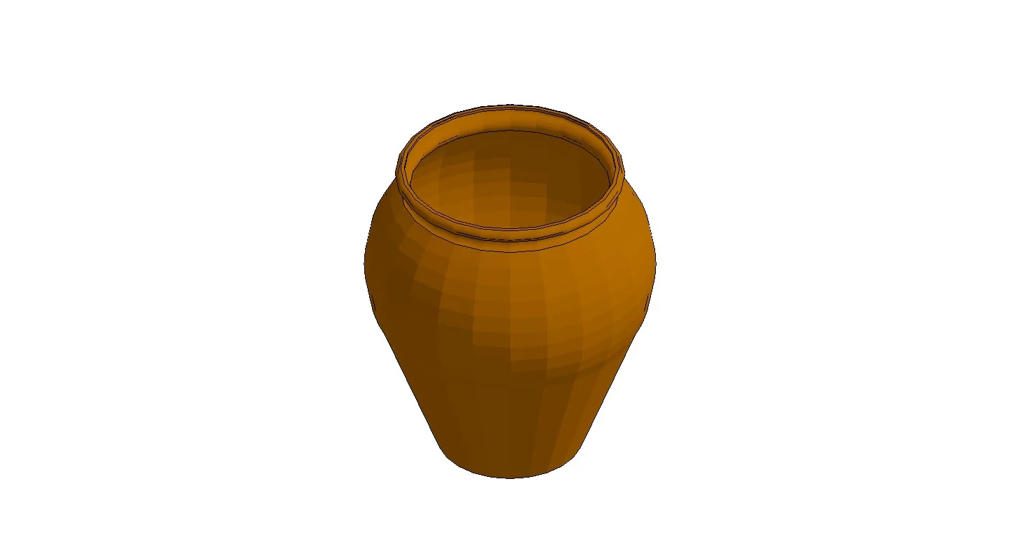 Large Clay Planter Pot
