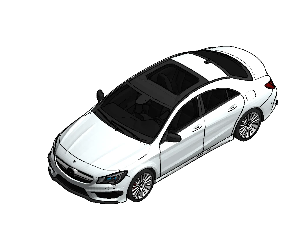 Mercedes Benz AMG Sedan