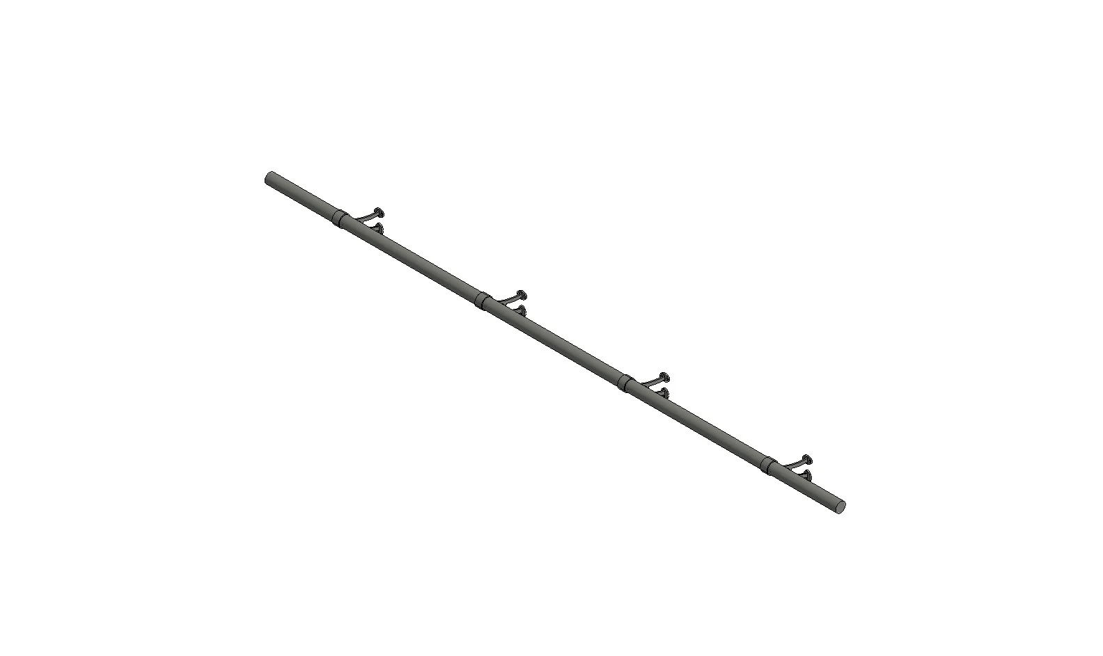 Metal Foot Rail