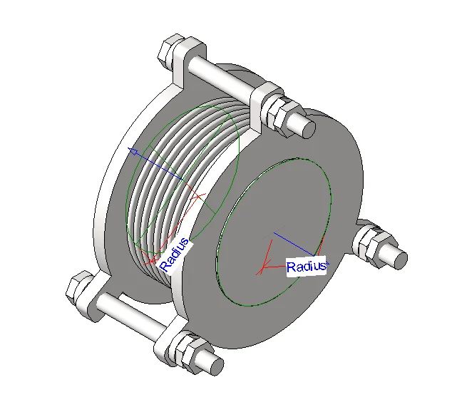 Metal Pipe Expansion Joint