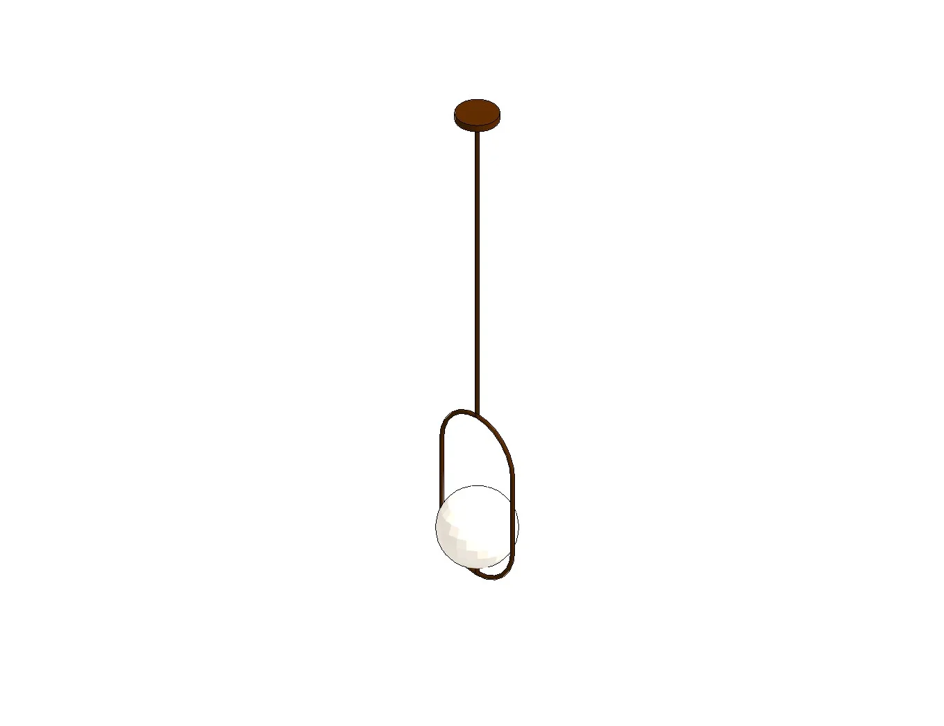 Mid-Century Modern Pendant Light