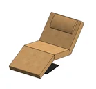 Modern Chaise Lounge Sofa