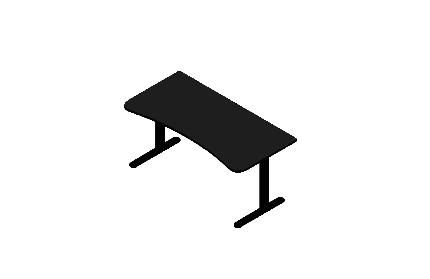 Modern Parametric Gaming Desk