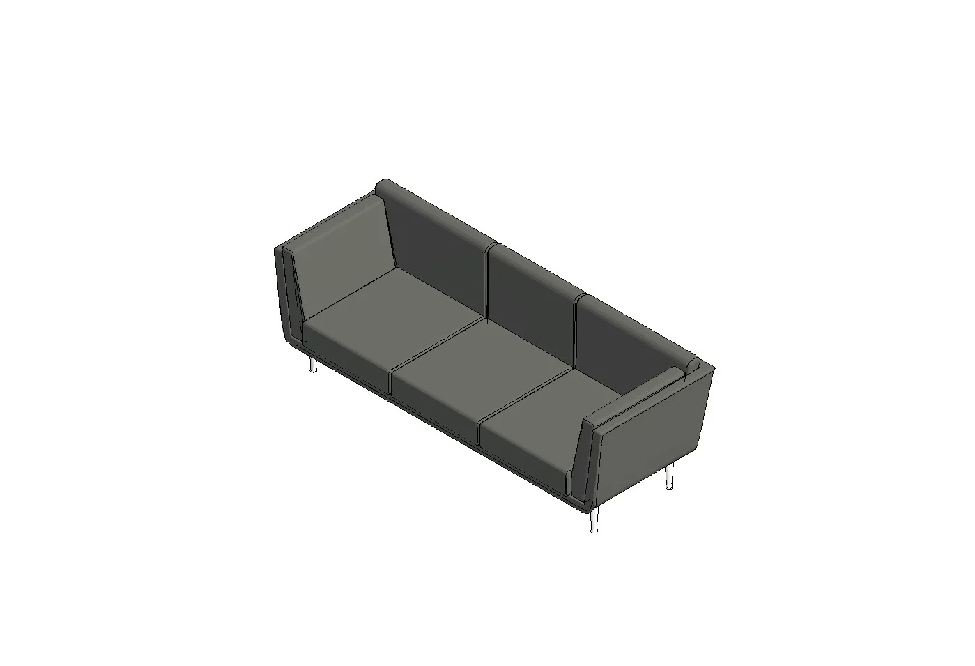 Modern Three Seater Sofa