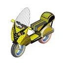 Motorcycle Vehicle 3D Model