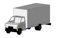 Moving Van Vehicle