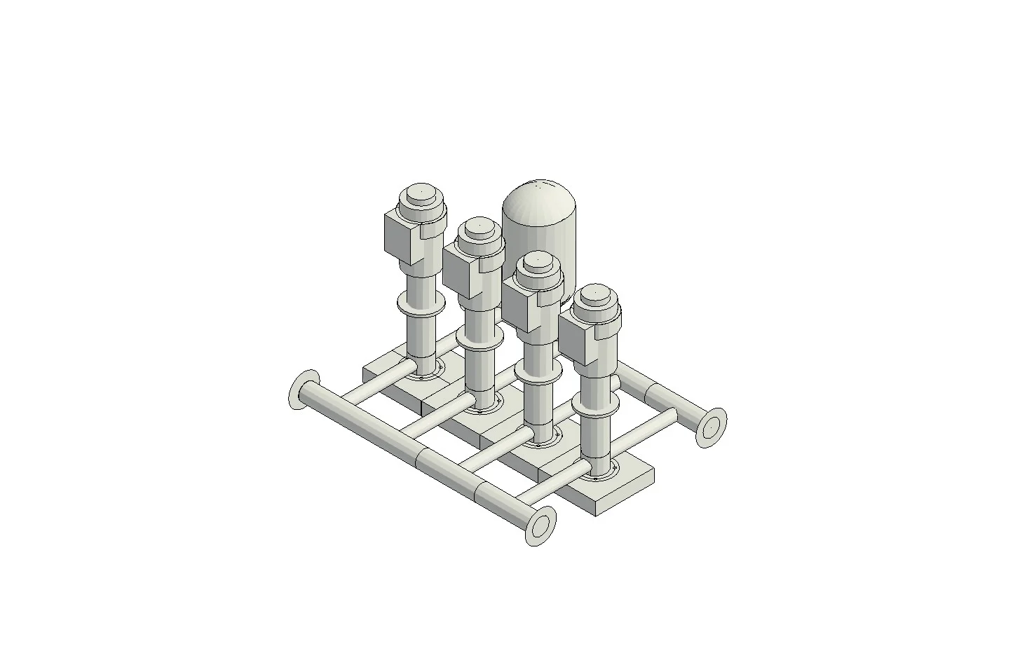 Multi-Pump Water Booster Set
