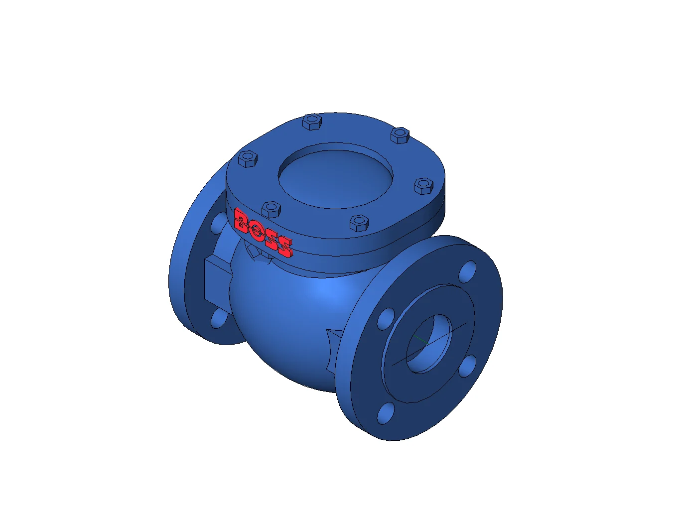 Non Return Check Valve Flanged DN50-200