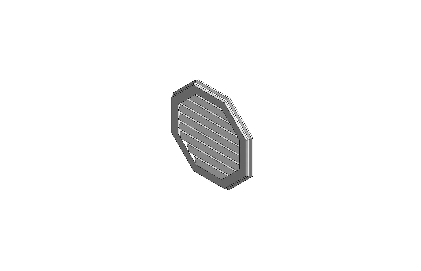 Octagonal Gable Vent