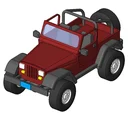 Off-Road Vehicle Jeep
