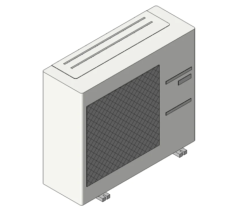 Outdoor Split AC Unit