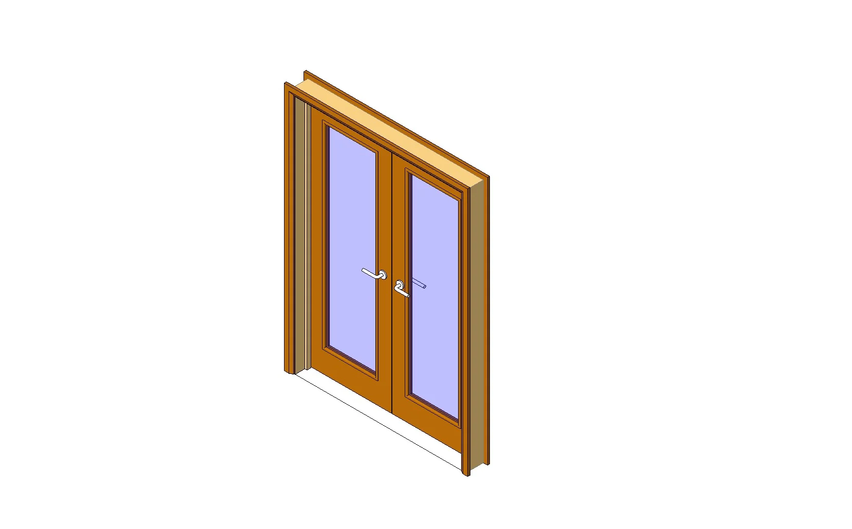 Parametric Double Swing Door