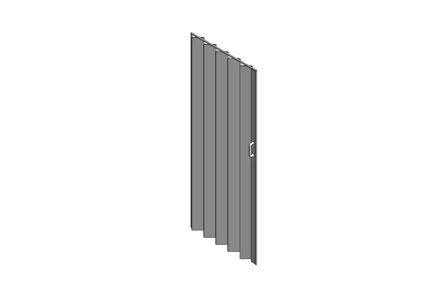 Parametric Folding Zigzag Door