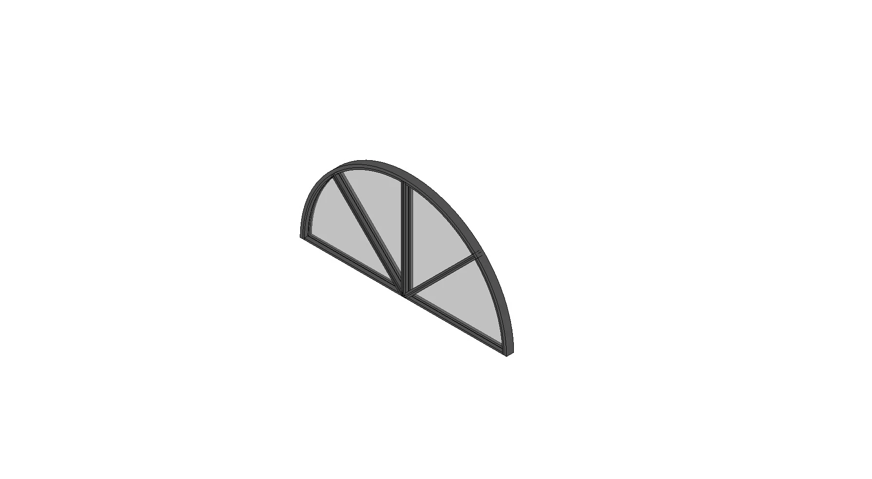 Parametric Half Arch Window