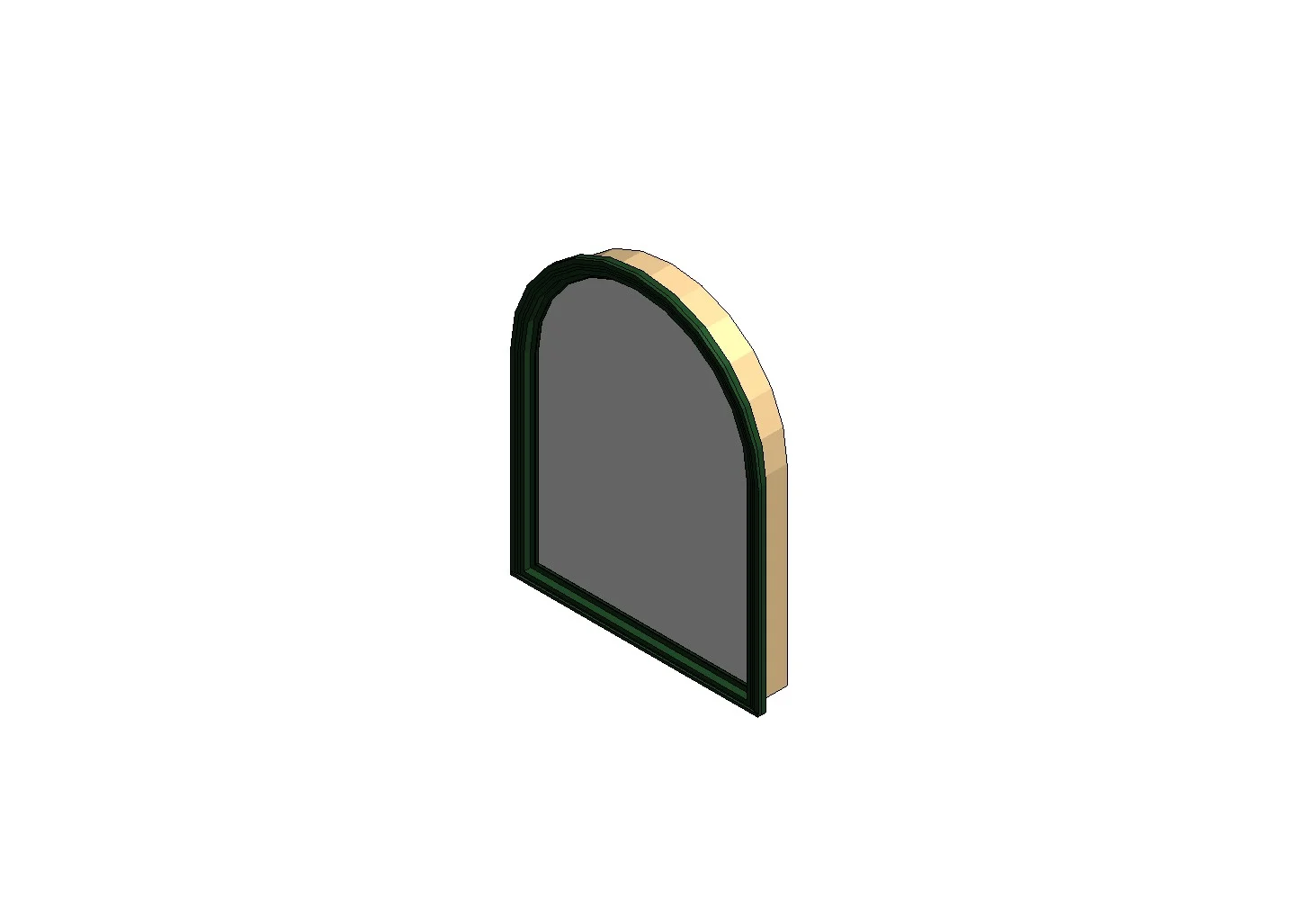 Parametric Half Circle Window