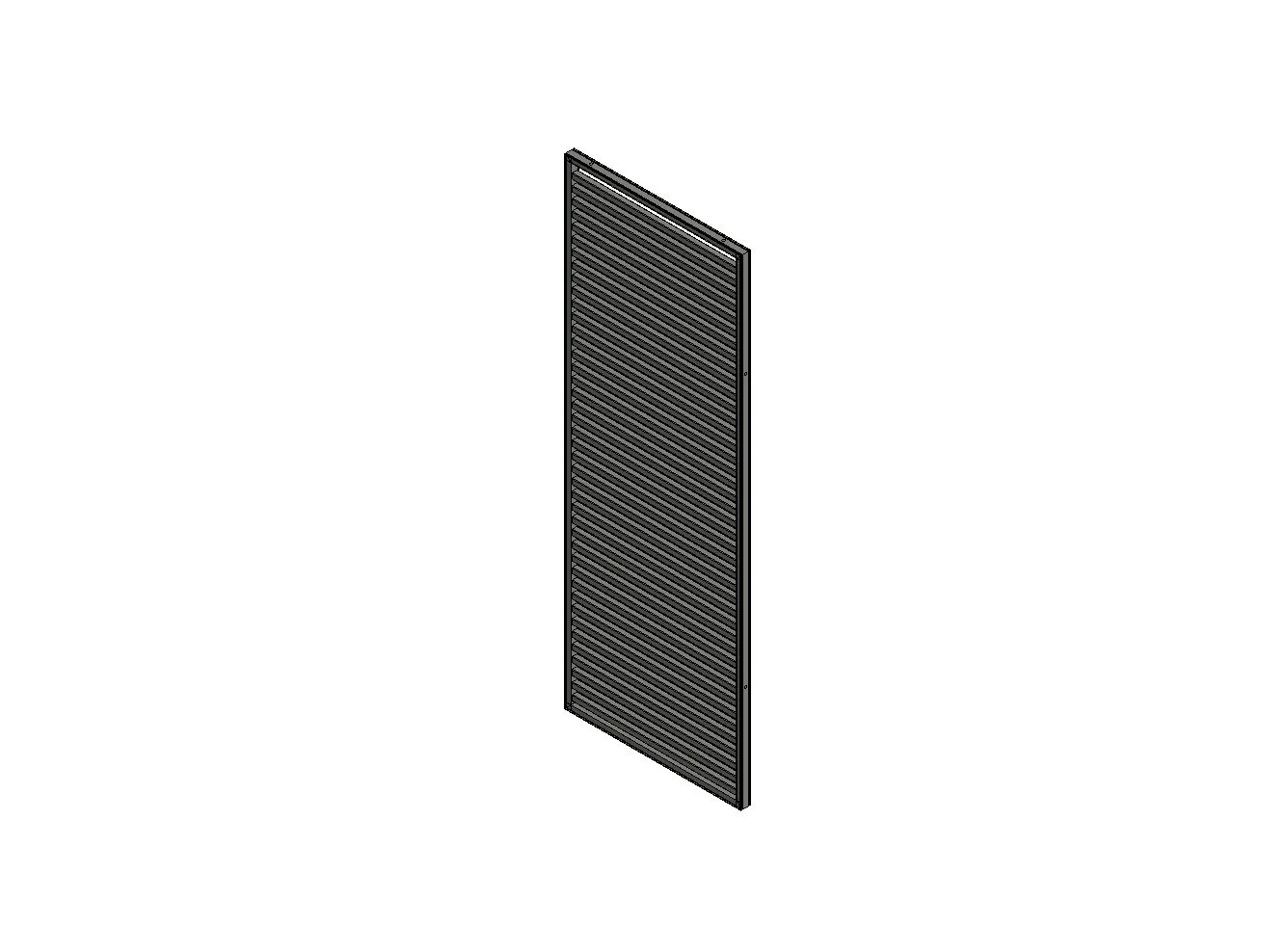 Parametric Louver Curtain Panel
