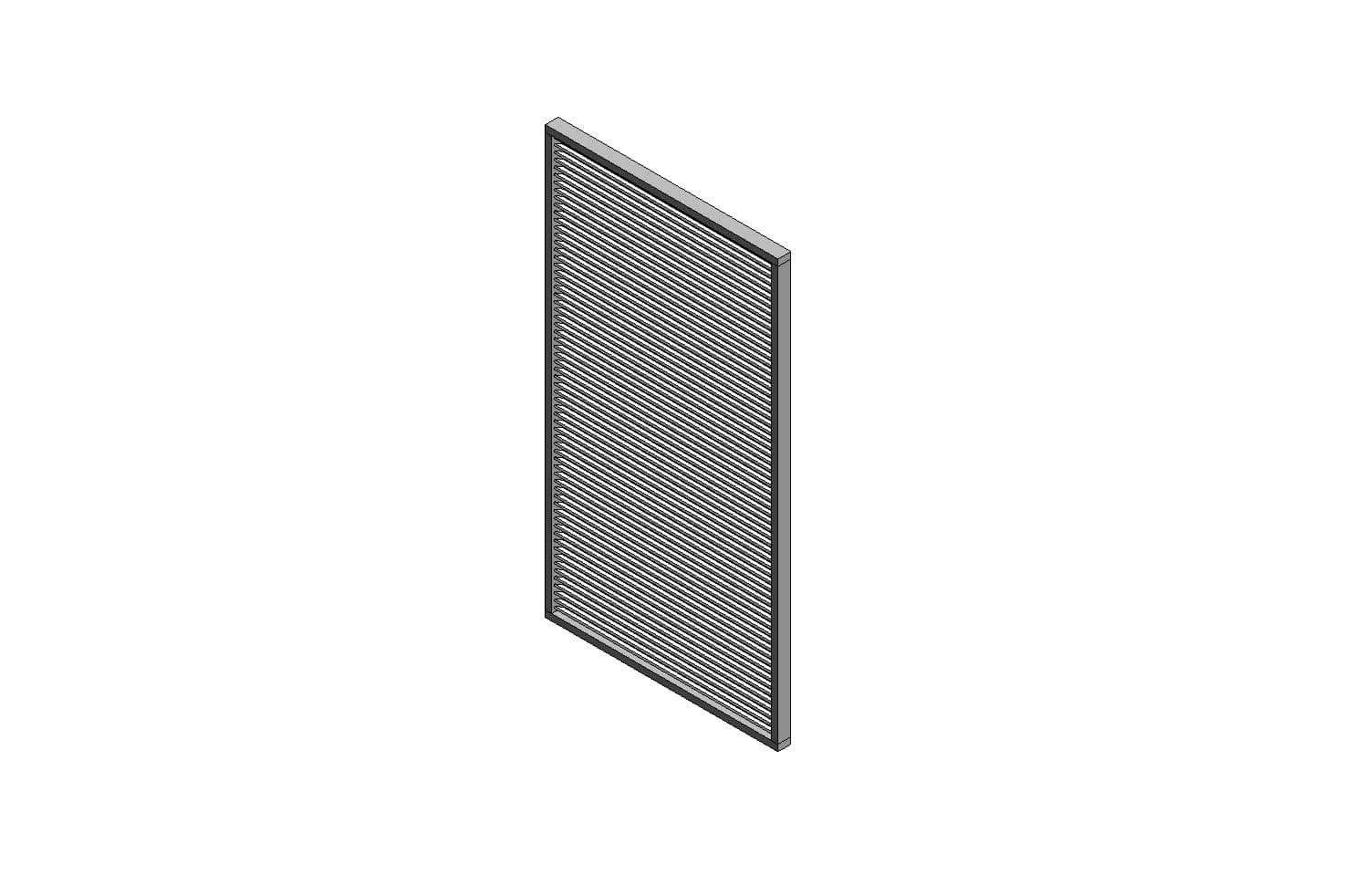 Parametric Mechanical HVAC Louver