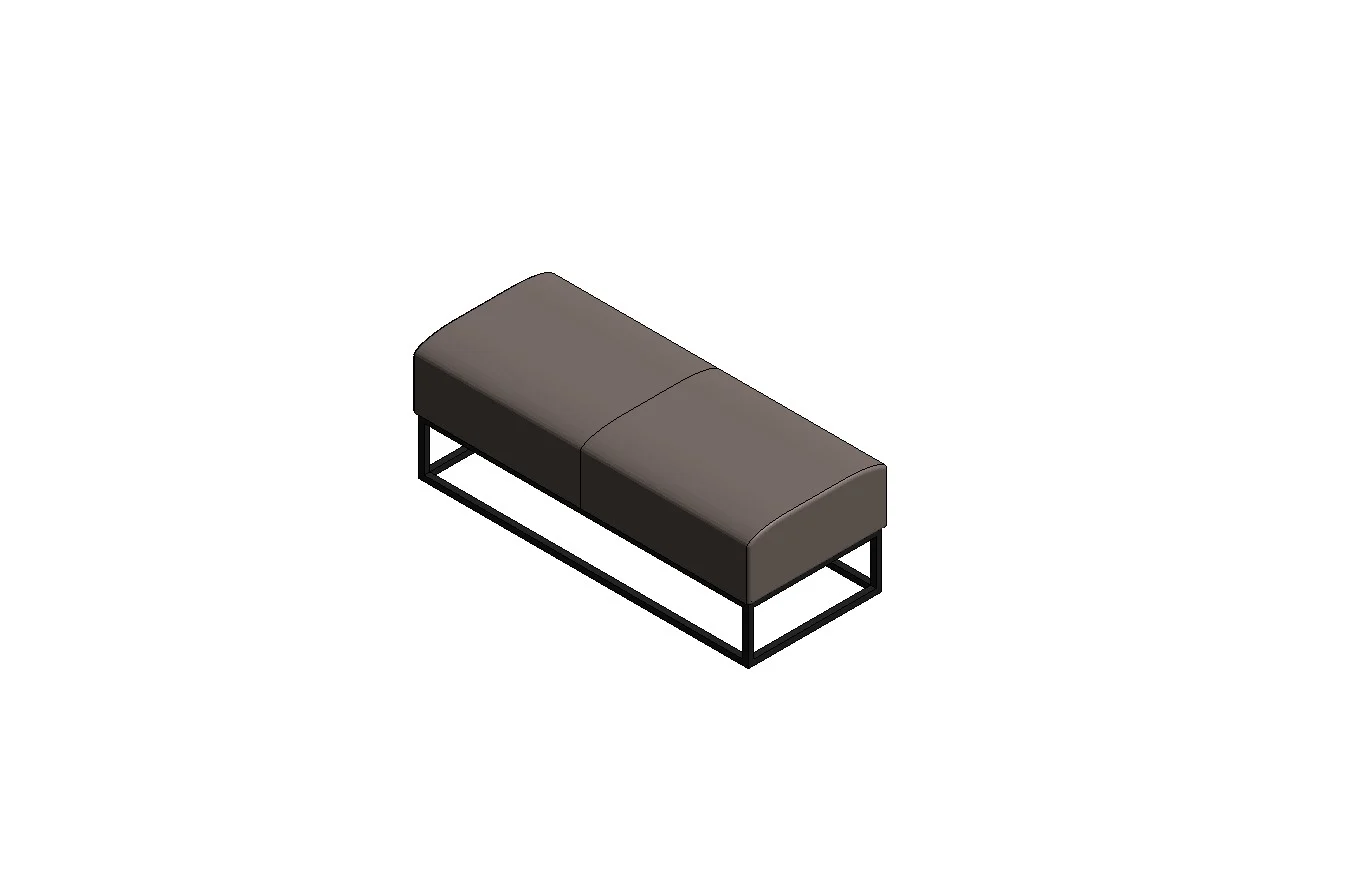 Parametric Upholstered Bench Seating