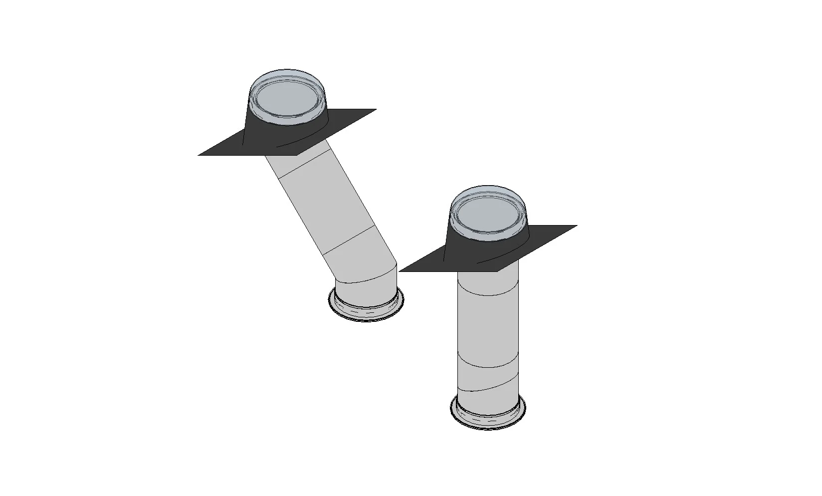 Pitched Solar Tube Sun Tunnel