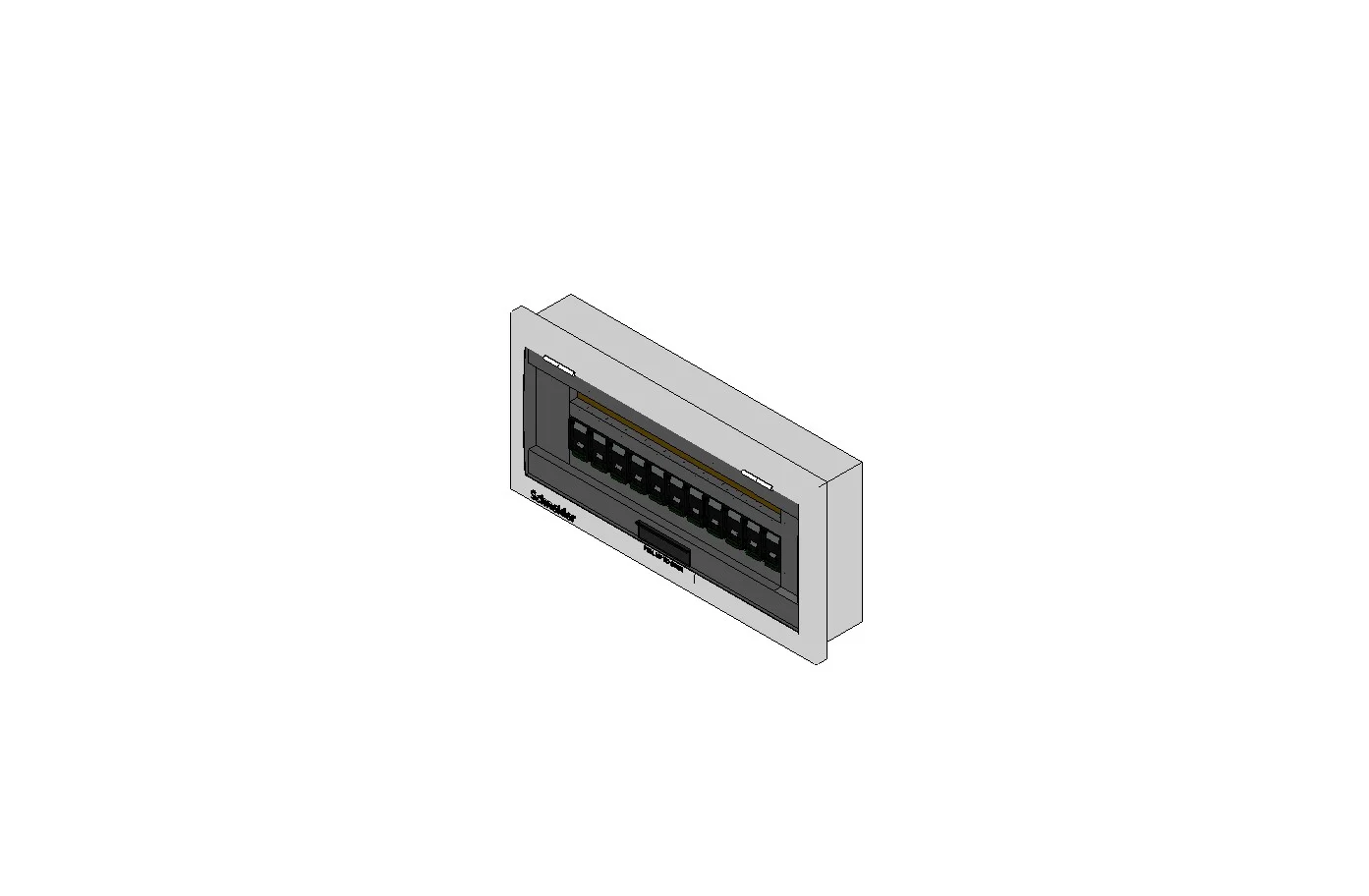 Recessed Electrical Panelboard
