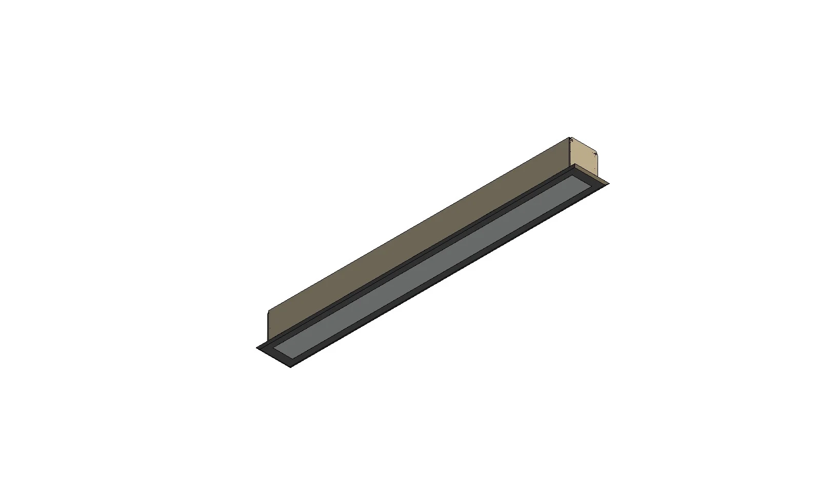 Recessed Linear Light Fixture