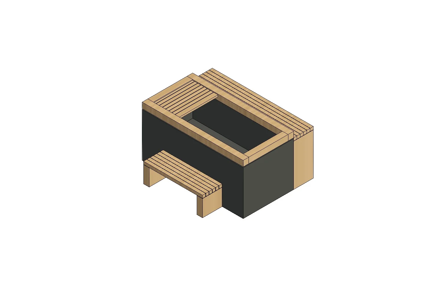 Rectangular Cold Plunge Pool