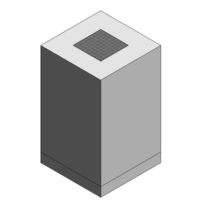 Rectangular Manhole Plumbing Fixture