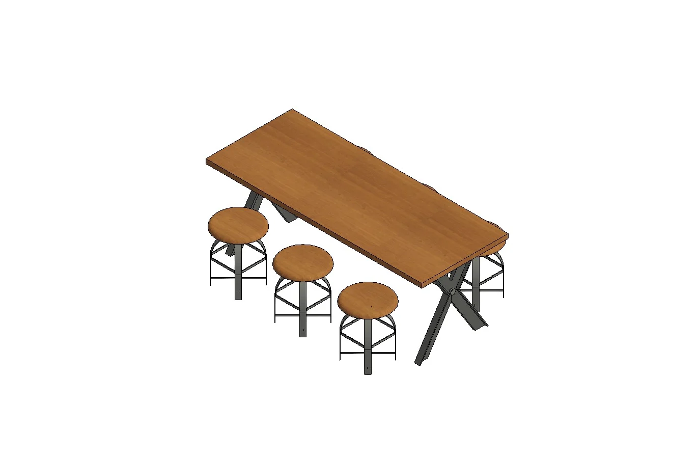 Rectangular Pantry Table