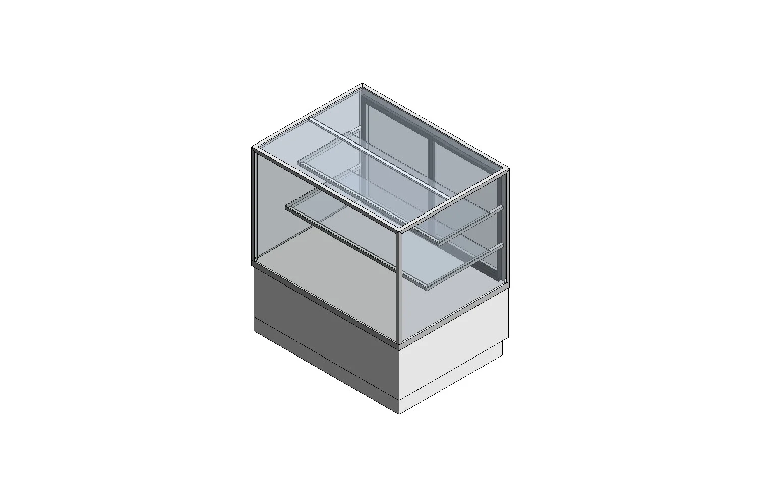 Rectangular Refrigerated Cake Display