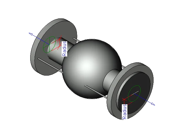 Rubber Expansion Joint Metrasphere Style