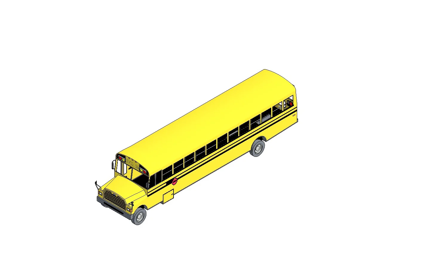 School Bus Transport Vehicle