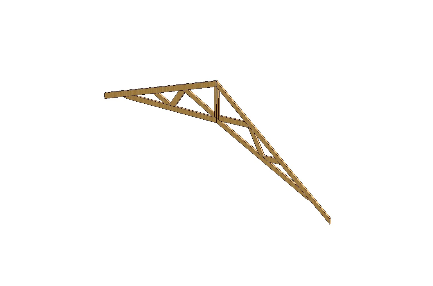 Scissor Truss Structural Framing