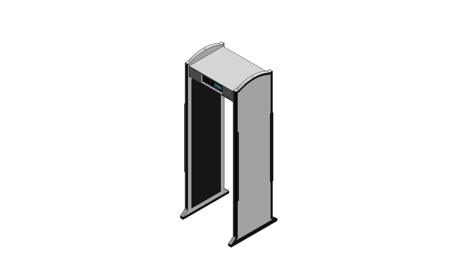 Security Walk-Through Metal Detector
