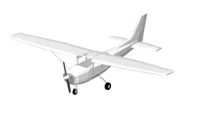 Single Propeller Airplane