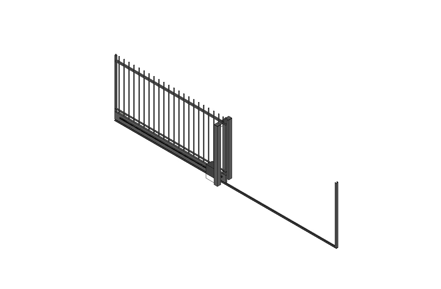 Sliding Rolling Security Gate