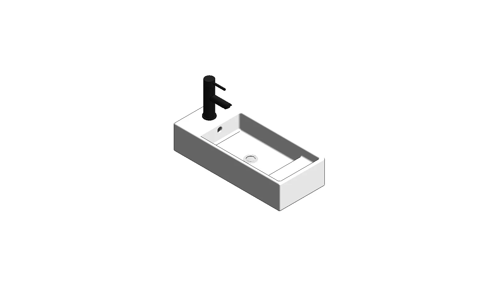 Small Rectangular Bathroom Sink