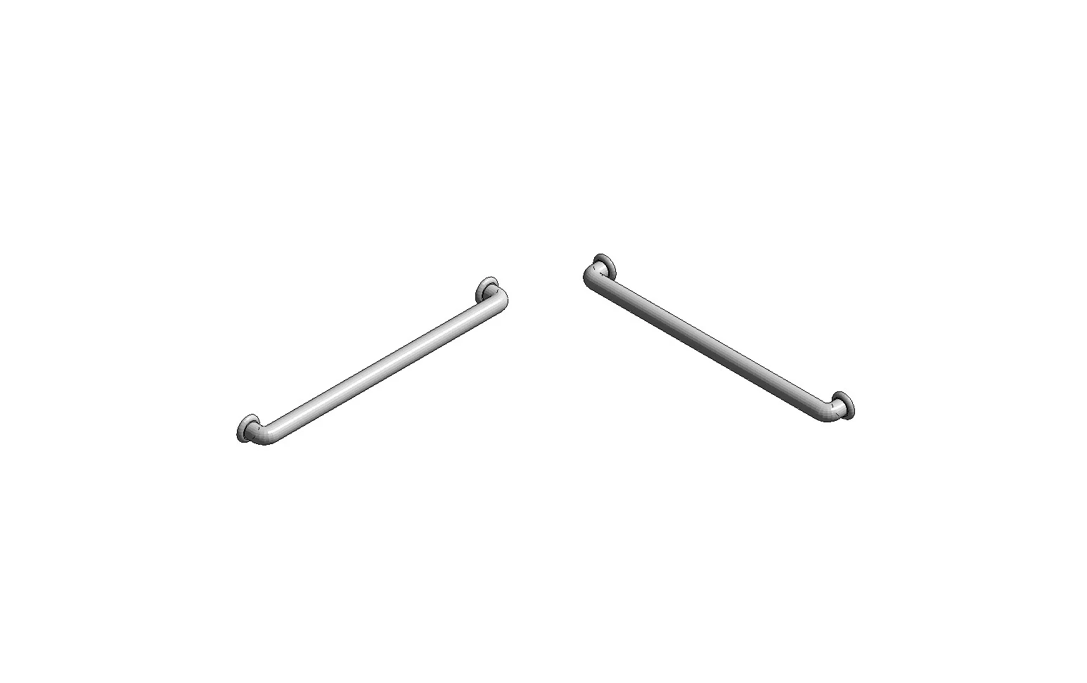 Stainless Steel Wall Grab Bar