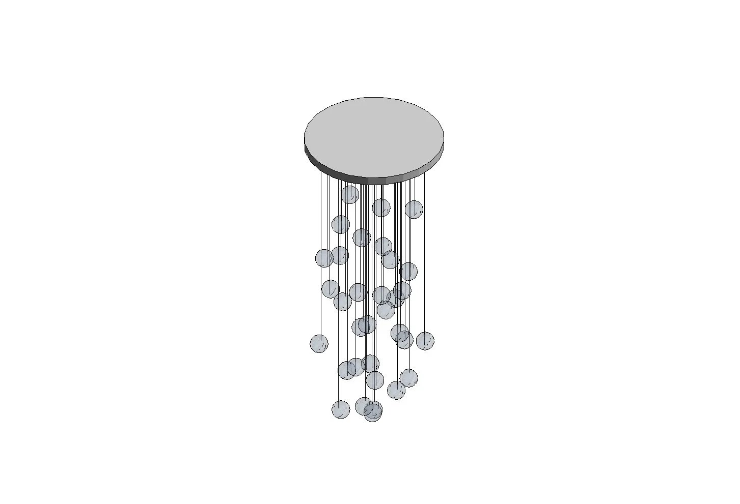 Staircase Chandelier Lighting Fixture