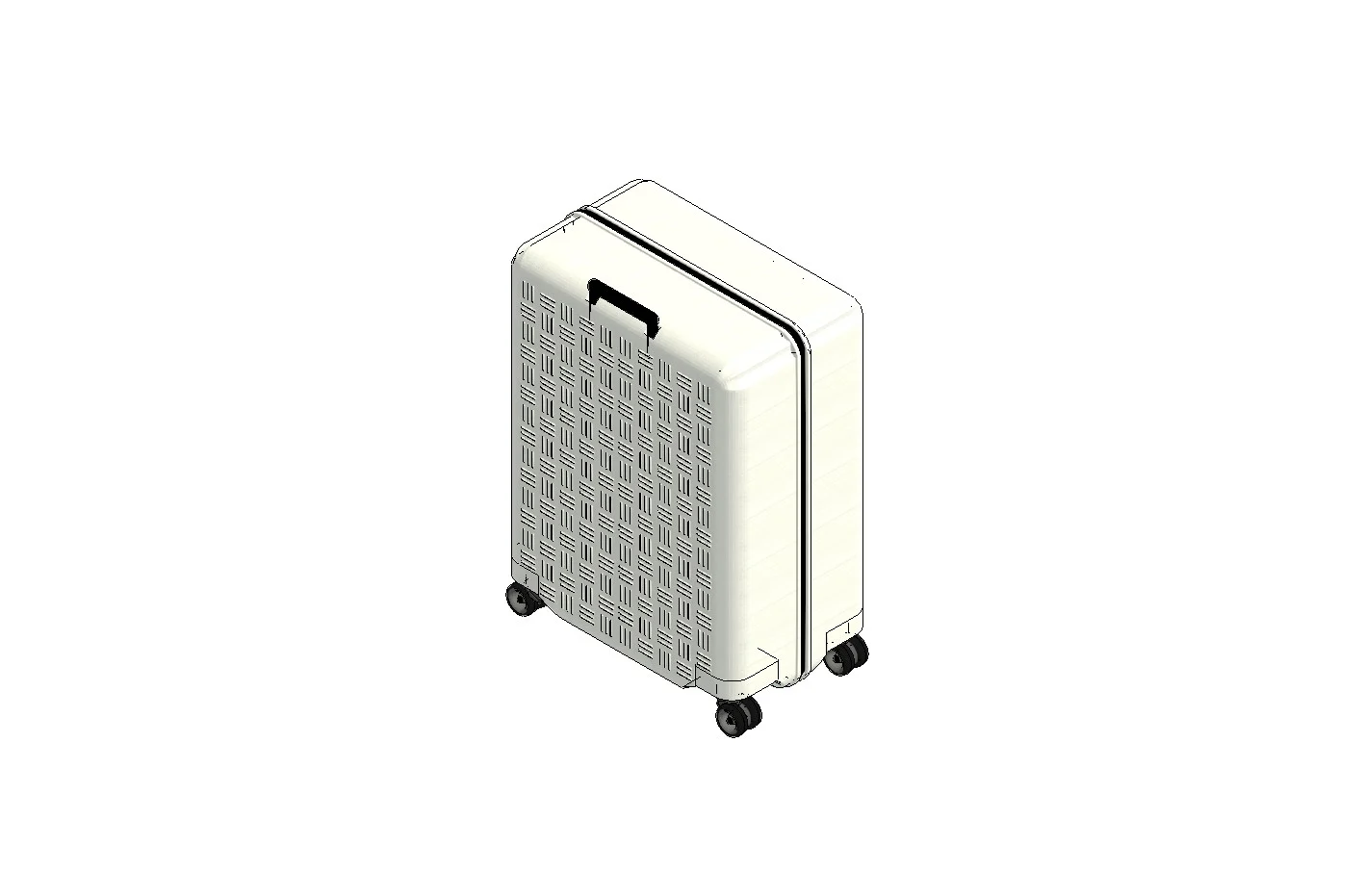Suitcase Luggage Accessory Model