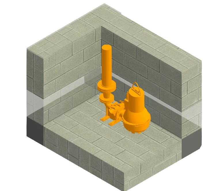 Sump Pump Drainage Unit